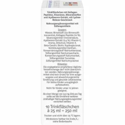 Doppelherz Kollagen-Kollagen Beauty system Trinkfläschchen, 10 St