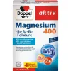 Doppelherz Magnesium 400 + B1 + B6 + B12 + Folsäure Tabletten , 120 St- Magnesium