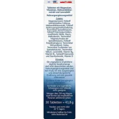 Doppelherz Magnesium 500 für die Nacht Tabletten, 30 St- Magnesium