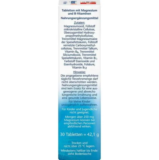 Magnesium 400 mg Tabletten, 30 St^Doppelherz