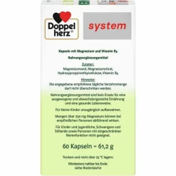 Magnesium 400 Pur system Kapseln, 60 St^Doppelherz Sale
