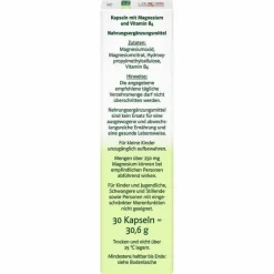 Doppelherz Magnesium-Magnesium 400 Pur system Kapseln, 30 St