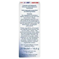 Doppelherz Melatonin Tabletten-Melatonin Direct Schneller Einschlafen, 20 St