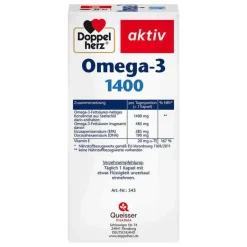 Omega-3 1.400 Kapseln, 120 St^Doppelherz Online