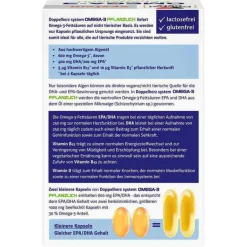 Doppelherz Omega-3 pflanzlich system Kapseln, 120 St- Omega 3 Kapseln
