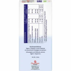 Doppelherz Omega-3 pflanzlich system Kapseln, 120 St- Omega 3 Kapseln