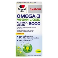 Omega-3 vegan Liquid 2000 system, 100 ml^Doppelherz Best