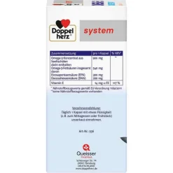 Doppelherz system Omega-3 Konzentrat Kapseln, 120 St- Omega 3 Kapseln
