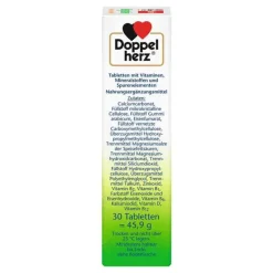 Doppelherz Multivitamine-Vegetarier Vitamine+Mineralstoffe Tabletten, 30 St