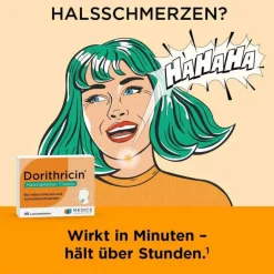 Dorithricin Halsschmerztabletten-® Halstabletten Classic bei Halsschmerzen, 40 St