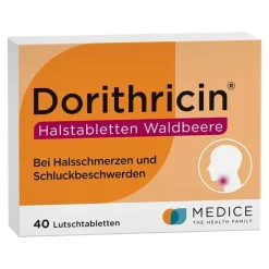 ® Halstabletten Waldbeere bei Halsschmerzen, 40 St^Dorithricin Best