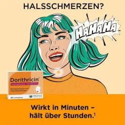 ® Halstabletten Waldbeere bei Halsschmerzen, 40 St^Dorithricin Best