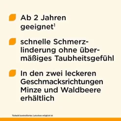 ® Halstabletten Waldbeere bei Halsschmerzen, 40 St^Dorithricin Best