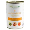 OrganicVet Futter & Snacks-Dosennahrung Hund Sensitive Geflügel, 400 g