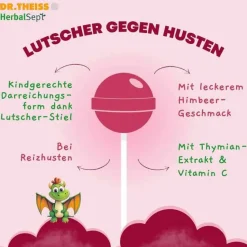 Dr. Theiss Hustenstiller-Herbalsept Husten Lutscher Kids, 6 St