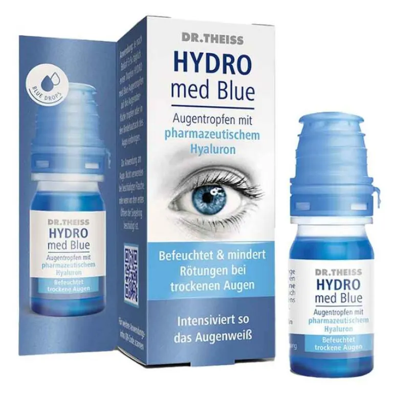 HYDRO med Blue Augentropfen, 10 ml^Dr. Theiss Discount