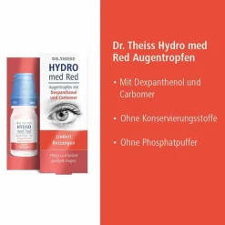 Hydro med Red Augentropfen, 10 ml^Dr. Theiss Discount