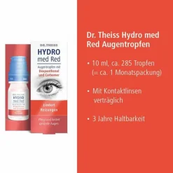 Hydro med Red Augentropfen, 10 ml^Dr. Theiss Discount