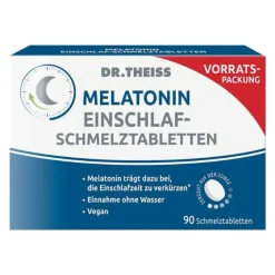 Dr. Theiss Melatonin Einschlaf-Schmelztabletten, 90 St- Melatonin Tabletten