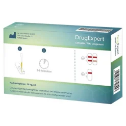 Cannabis / THC Drogentest 50 ng/ml Testkassette, 1 St^DrugExpert