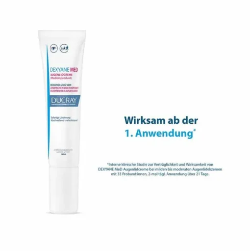 Ducray Augenpflege-Dexyane Med Augenlidcreme, 15 ml