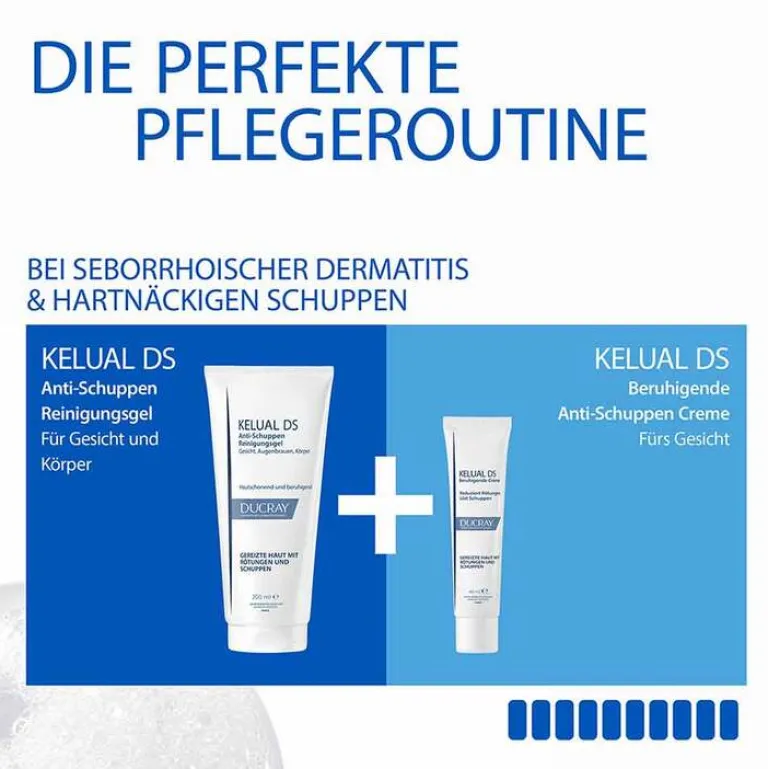 Ducray Trockene & Sensible Haut-Kelual DS Creme beruhigend, 40 ml