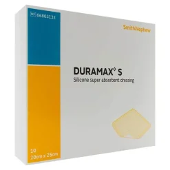 Wundverband-Duramax S 20x25 cm Superabsorber Silikonverband, 10 St