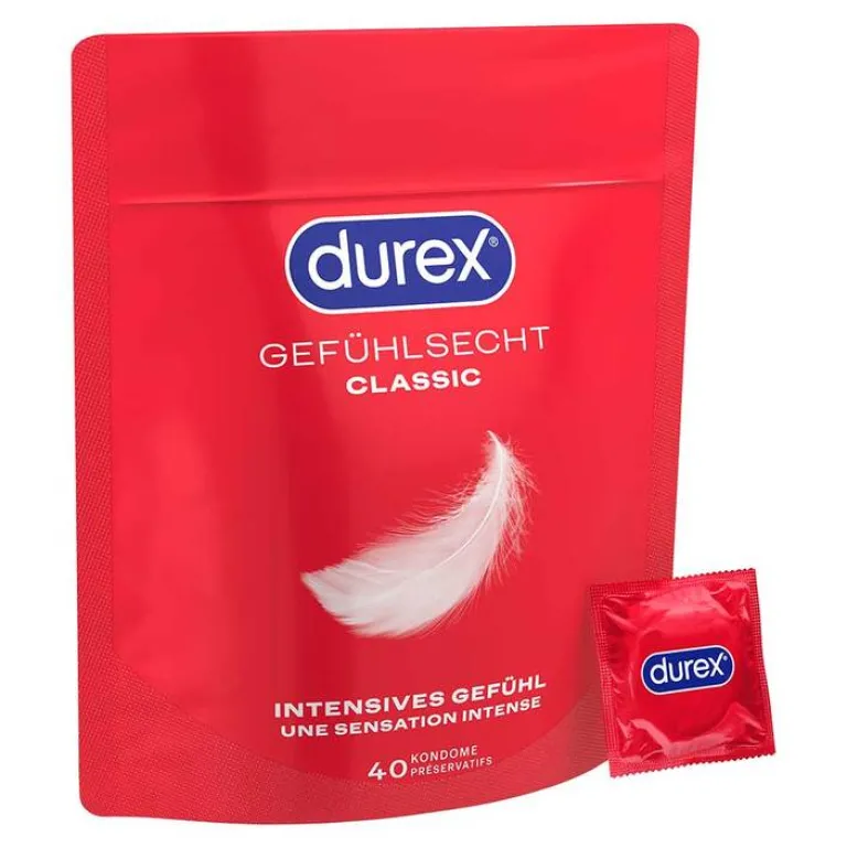 Durex ® Gefühlsecht classic Kondome, 40 St- Kondome