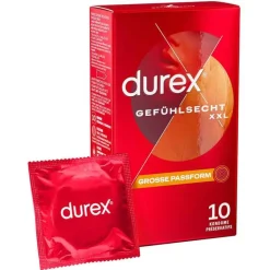 Durex Kondome-Gefühlsecht extra groß Kondome, 10 St