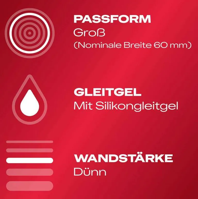 Durex Kondome-Gefühlsecht extra groß Kondome, 10 St