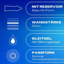 Durex Kondome-Gefühlsecht Slim Kondome, 10 St