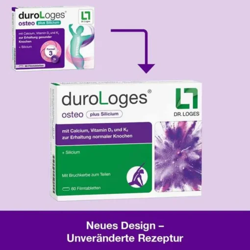 Durologes osteo Filmtabletten, 60 St^Dr. Loges