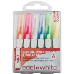 Edelwhite pro Interdentalbürste Start.Kit gem.Größe, 6 St- Zwischenraumreinigung