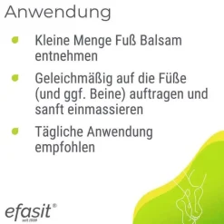 Fuß Balsam, 75 ml^Efasit Discount