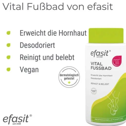 Efasit Vital Fußbad, 400 g- Fußbad