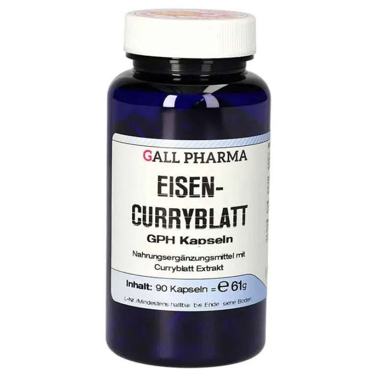Eisen-Curryblatt GPH Kapseln, 90 St^Hecht Pharma Sale