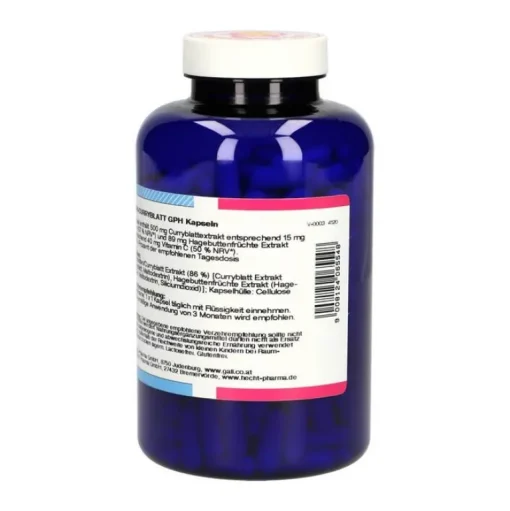Hecht Pharma Eisen-Curryblatt GPH Kapseln, 360 St- Vitamin C (Ascorbinsäure)
