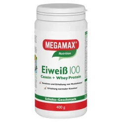 Megamax Eiweißpulver-Eiweiss 100 Schoko P, 400 g
