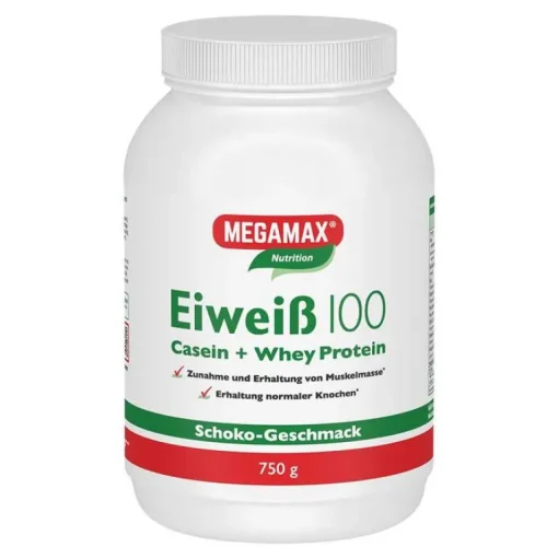 Megamax Eiweiss Schoko Pulve, 750 g- Eiweißpulver
