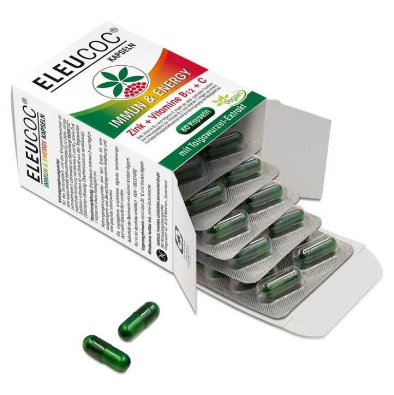 Immun & Energy Kapseln, 2X60 St^Eleucoc Clearance