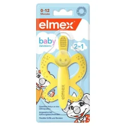 Elmex Beißringe|Zahnpflege-Baby Zahnbürste und Beißring, 1 St