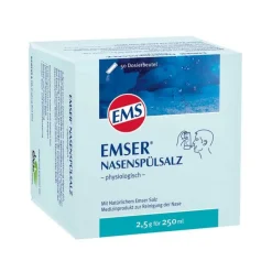Emser Schnupfen & Nasennebenhöhlen-Nasenspülsalz physiologisch Beutel, 50 St