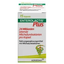 Enterolactis Plus Kapseln, 15 St- Bakterienkulturen