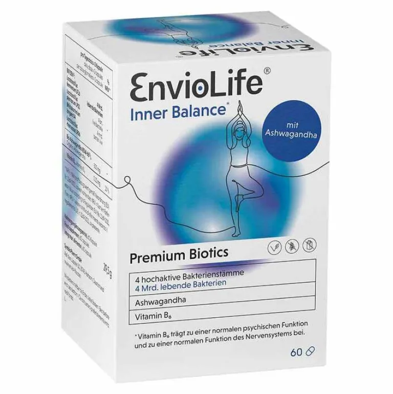 Enviolife Hirnleistung & Nerven-Inner Balance Kapseln, 60 St