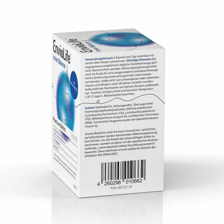 Enviolife Hirnleistung & Nerven-Inner Balance Kapseln, 60 St