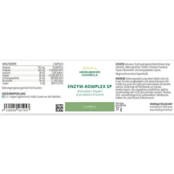 Heidelberger Chlorella Enzym Komplex SP Kapseln, 60 St- Enzyme