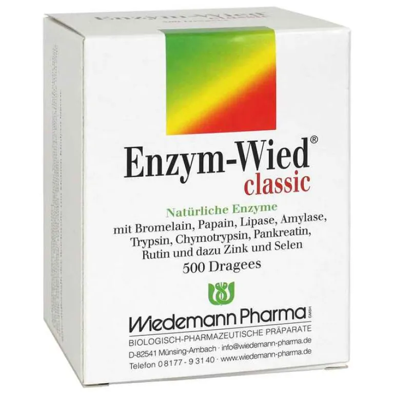 Enzym Wied classic Dragees, 500 St- Enzyme