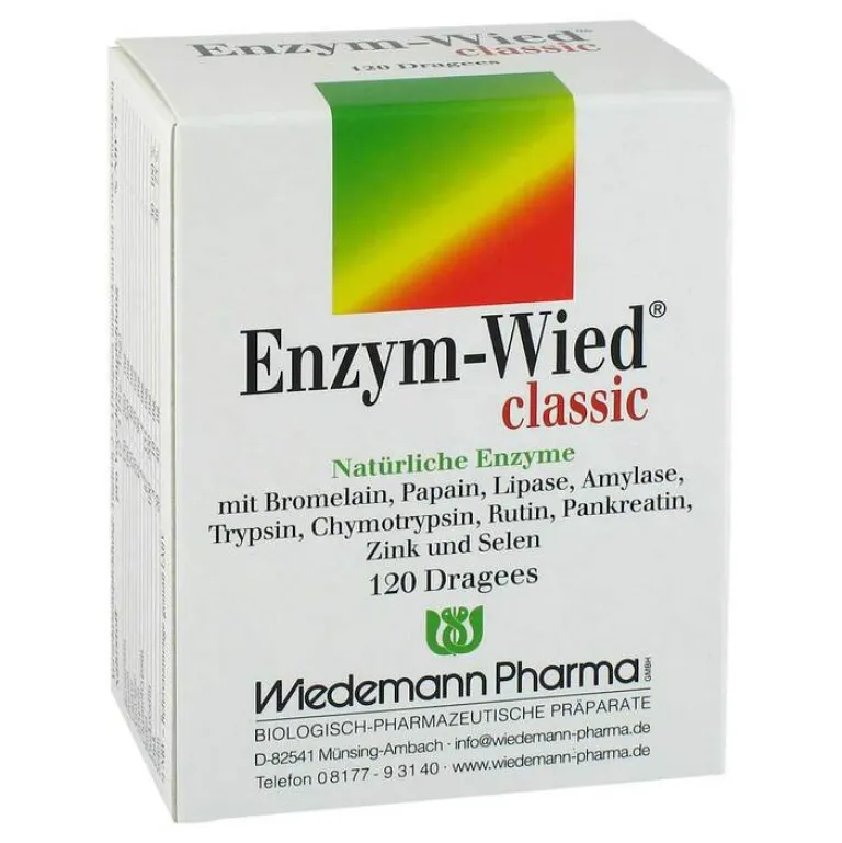 Enzym Wied Enzyme-classic Dragees, 120 St