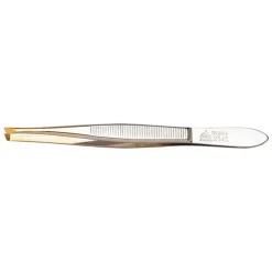 ERBE Pinzette Goldspitze schmal-schräg 9 cm, 1 St- Sonstige