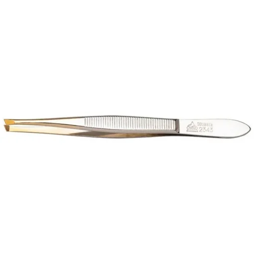 ERBE Pinzette Goldspitze schmal-schräg 9 cm, 1 St- Sonstige